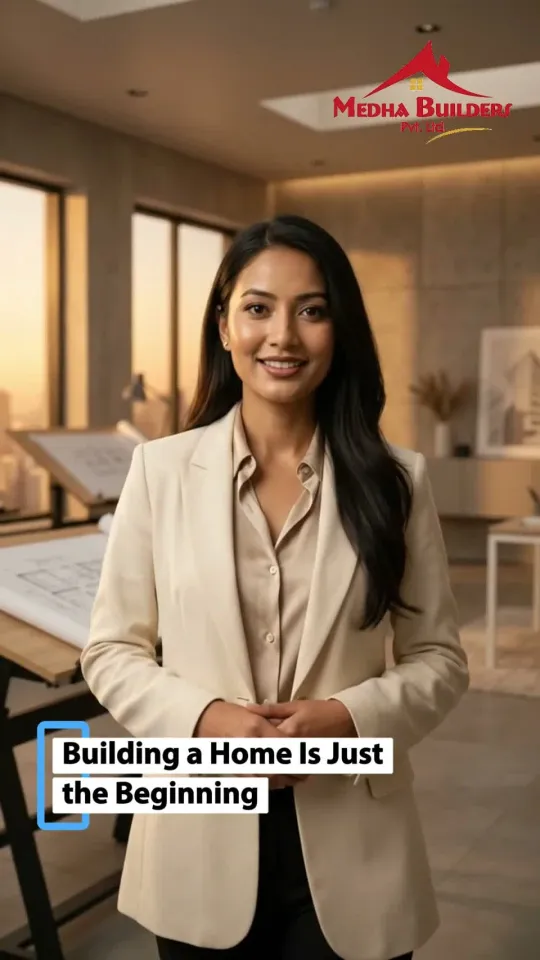 Medha Builders — Construction video creative